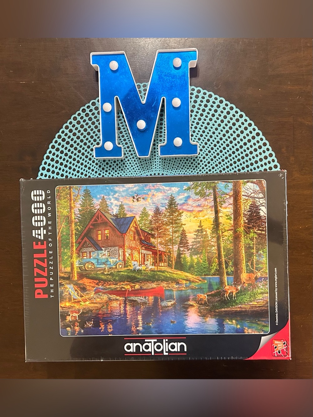 ANATOLIAN Jigsaw Puzzle 4000 Pieces Landscapes Nature Theme - Summer Cabin